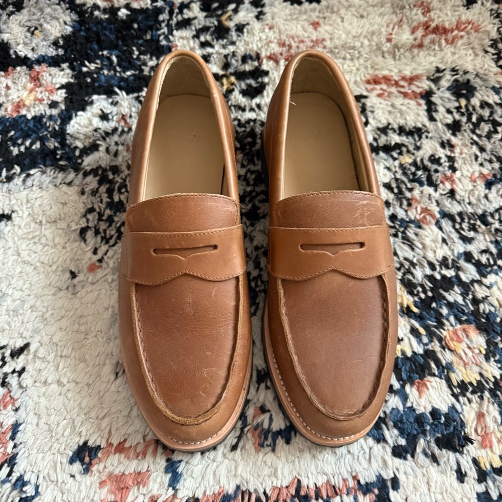 100% Leather Rhodes Ashby Loafer in Adirondack Brown